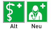 Erste Hilfe Zeichen Arzt