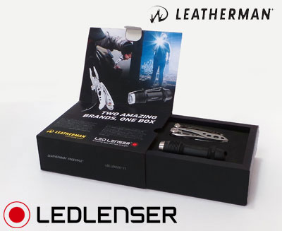 Leatherman und LED LENSER Set