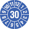 Prüfplakette 2030 [30]