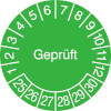 Prüfplakette Geprüft 25-30 [25-30]