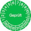 Prüfplakette Geprüft 28-33 [28-33]