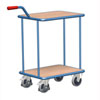 Griffroller Magazinwagen Transportwagen VARIOFIT Griffrollern mit 2 Holzladeflächen