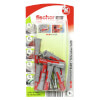 fischer DuoPower 8 x 40 S zwei Komponenten Klapp - , Spreiz - und Knotdübel mit Schrauben