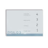 NEW AGE Türschild A5 Querformat, hochfeste, silber matte Aluminiumprofile, 