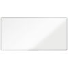 Nobo Whiteboard Stahl Premium Plus 200 x 100 cm magnetisch mit Alurahmen, inkl. Montagematerial und Stiftablage