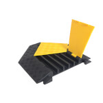 Winkelstück für Kabelbrücken im 45 Grad Winkel für 5 Kanäle