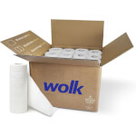 wolk Küchenrolle Premium 3-lagig, 16 Rollen à 51 Blatt ohne Plastikverpackung