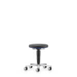 Bimos Hocker mit Rollen flexibler Stuhl für kurzzeitiges Sitzen in der Werkstatt