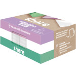 share Haftnotizblock Mini 6x 100 Blatt 6 Mini-Blöcke 100% aus recyceltem Papier