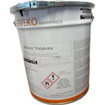 HSRoute Straßenmarkierungsfarbe Typ I und Typ II weiß dauerhafte Markierungen zum Aufspritzen auf Beton und Asphalt