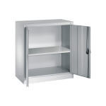 C+P Stahl-Flügeltürenschrank Basis Serie 13 4 Einlegeböden