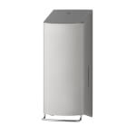 wolk Edelstahl Seifenspender 900 ml mit Antifingerprint mit Bedienhebel und Füllstandsanzeige