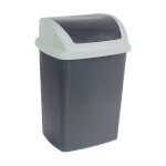 Maul Abfalleimer swing 24 L Kunststoff Mülleimer mit Schwingdeckel