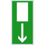 Rettungsschild Notausgang