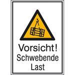 Warn-Kombischild Vorsicht! Schwebende Last