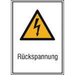 Warn-Kombischild Rückspannung