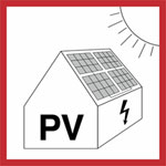 Warnung vor Gefahren durch Photovoltaikanlage Warnung vor Gefahren durch Photovoltaikanlage