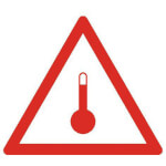 Kennzeichnung für Stoffe die im erwärmten Zustand transportiert werden nach ADR