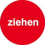 Türschilder Ziehen-rot / weiß