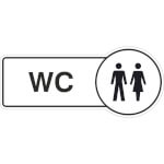Hinweisschild WC