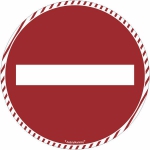 Teppichbodenmarkierung