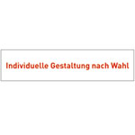 Sicherheitssiegel - individuell nach Kundenangabe Grund: weiß, 1-farbiger Druck nach Wahl
