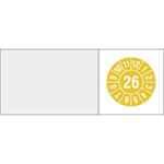 Kabelprüfplakette Jahresplakette