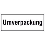Paketaufkleber Umverpackung