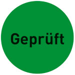 Papieretiketten zur Qualitätssicherung verschiedene Versionen