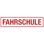 SafetyMarking Hinweisschild Fahrschule