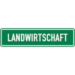 SafetyMarking Hinweisschild Landwirtschaft
