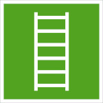 Fluchtwegschild - langnachleuchtend Fluchtleiter