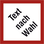 PROTECT - widerstandsfähige GHS-Kennzeichnung mit individuellen Text