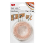 3M Dual Lock Klebe und Klett SJ3560 Kurzrolle temporäre Befestigung für Innen und Außen,
