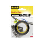 3M Scotch Isolierband universal schwarz flexibles PVC Elektriker-Isolierband