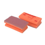 Reinigung Reinigungszubehör Scotch-Brite Reinigungsschwamm, rot/rot,