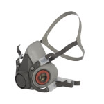 Atemschutzmasken Arbeitsschutzbekleidung 3M Atemschutzmaske Halbmaske, Größe S, nach EN 140