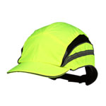 3M? FB3 Anstosskappe Classic High Visibility mit kurzem 55mm-Schirm und komfortabler Innenausstattung