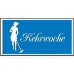 Hinweisschild für Gewerbe und Privat Kehrwoche