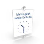 Hinweisschild - Gewerbe und Privat Ladentürschild