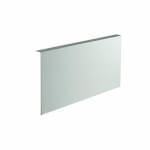 Fahnenschild neutral Kunststoff zur Wandmontage oder Deckenmontage