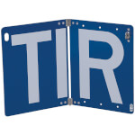 Hinweisschild - Kraftfahrzeuge T.I.R.