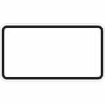 Zusatzschild nach StVO / Typ 1 blanko ohne Text