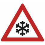 Verkehrsschild nach StVO - Nr. 113 Schnee- oder Eisglätte