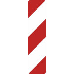 Verkehrszeichen nach StVO - Nr. 605-10 Leitbake linksweisend