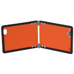 Kleine Warntafel nach GGVS / ADR, klappbar Aluminium 1,5 mm, kaschiert mit Reflexfolie