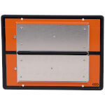 Einzelkomponente, Zifferntafel für Tankfahrzeuge Grundplatte, starr, zur Kennzeichnung von Gefahrgut,