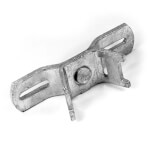 Schilderzubehör Bandschellen Bandschelle B 107, feuerverzinkter Stahl,