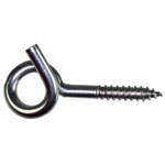 Deckenhaken gewunden, mit Holzgewinde,