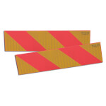 Heckmarkierung bauartgeprüft für Zugmaschinen nach Europanorm ECE 70